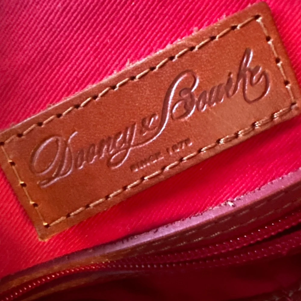 Dooney & Bourke Nina Black Patent Leather Large Satchel - Picture 11 of 13